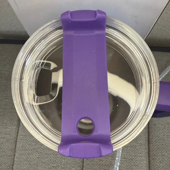 40oz Premium Rhinestone Insulated Stainless Steel, Insulated Tumbler New PURPLE - Picture 12 of 15